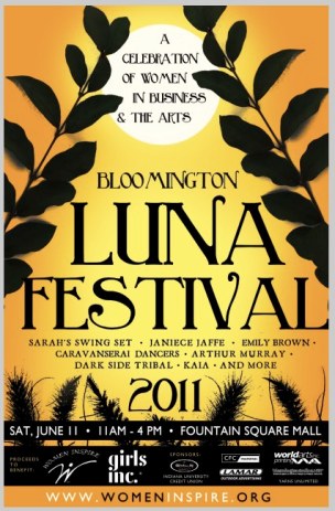Luna Festival Bloomington / Poster