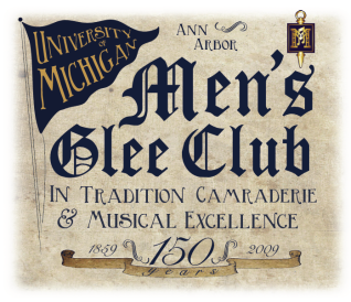 University of Michigan Men's Glee Club / Vintage design